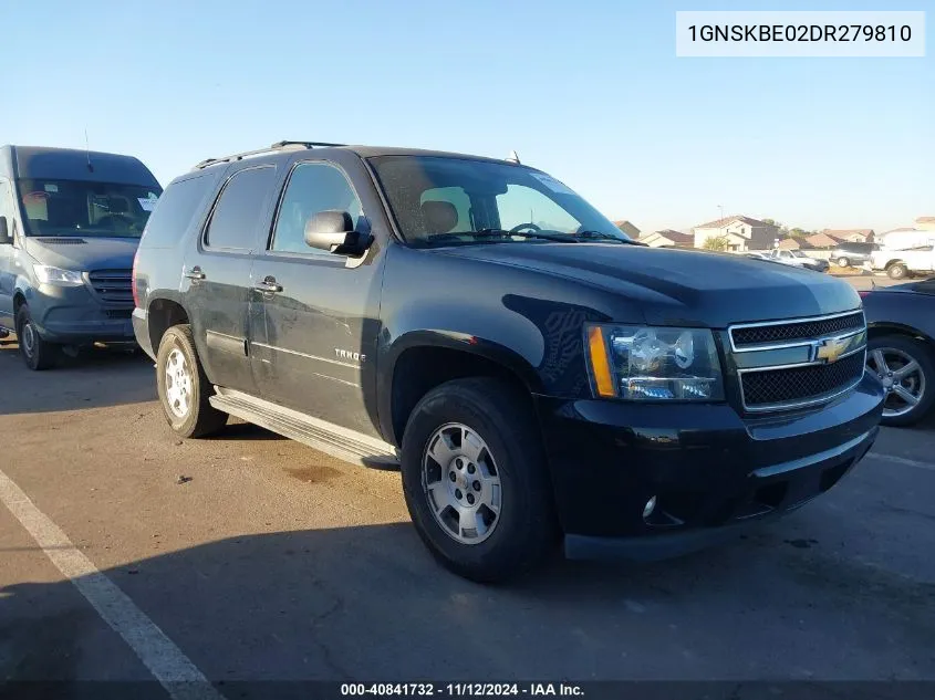 2013 Chevrolet Tahoe Lt VIN: 1GNSKBE02DR279810 Lot: 40841732