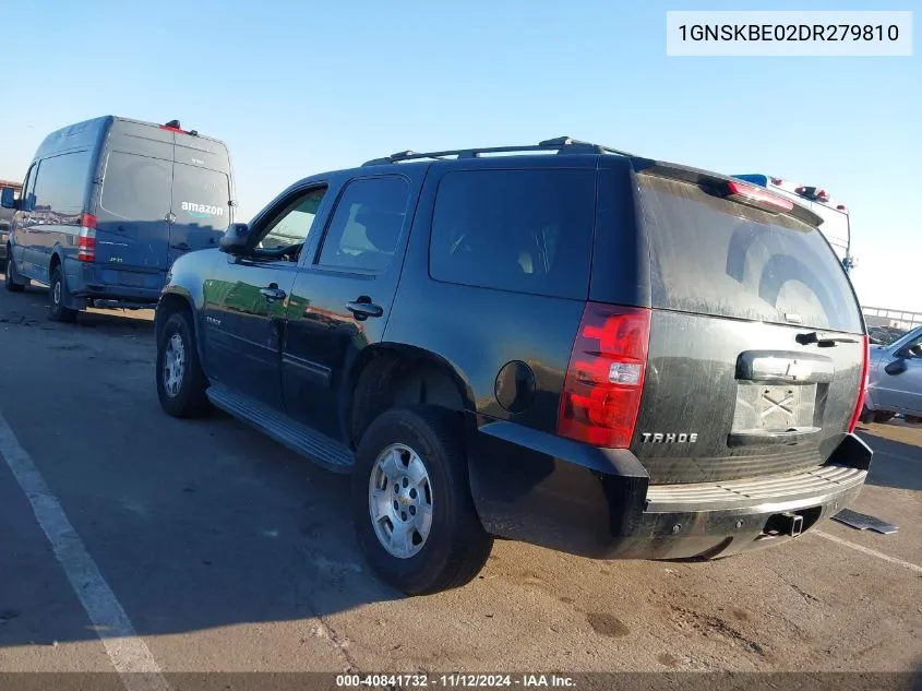 2013 Chevrolet Tahoe Lt VIN: 1GNSKBE02DR279810 Lot: 40841732