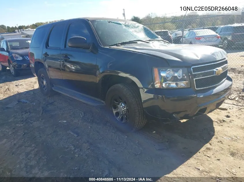 2013 Chevrolet Tahoe Commercial Fleet VIN: 1GNLC2E05DR266048 Lot: 40848505