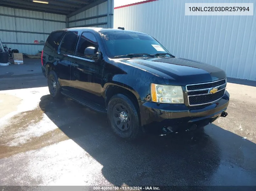 1GNLC2E03DR257994 2013 Chevrolet Tahoe Commercial Fleet