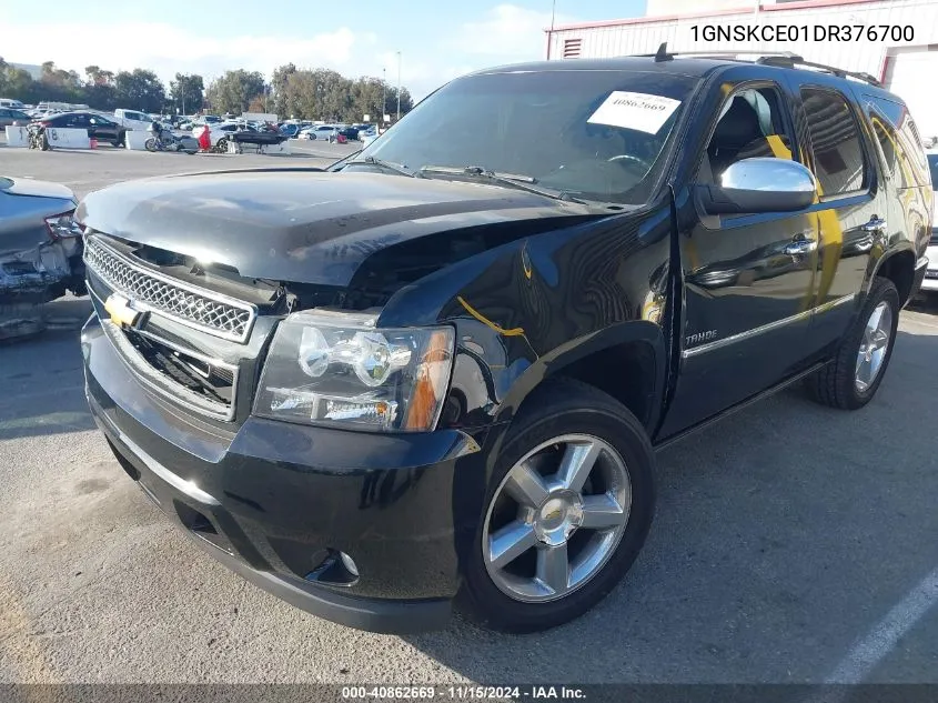 2013 Chevrolet Tahoe Ltz VIN: 1GNSKCE01DR376700 Lot: 40862669