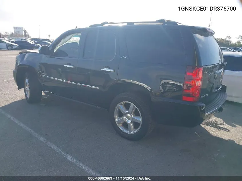 2013 Chevrolet Tahoe Ltz VIN: 1GNSKCE01DR376700 Lot: 40862669