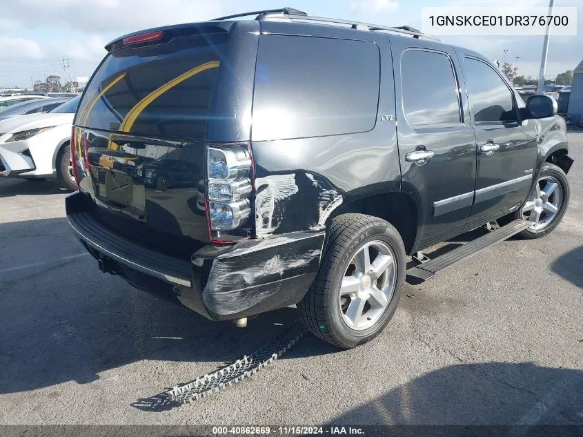 2013 Chevrolet Tahoe Ltz VIN: 1GNSKCE01DR376700 Lot: 40862669