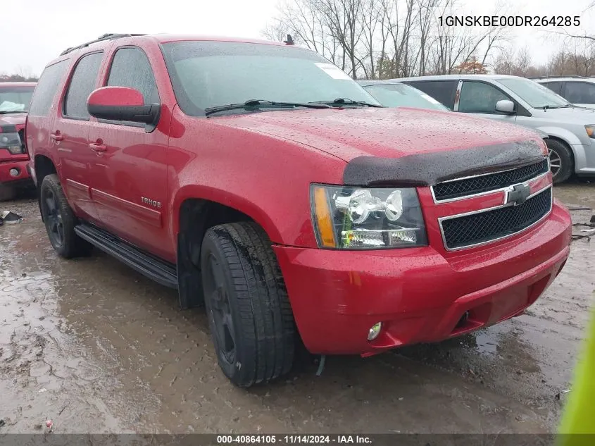 2013 Chevrolet Tahoe Lt VIN: 1GNSKBE00DR264285 Lot: 40864105