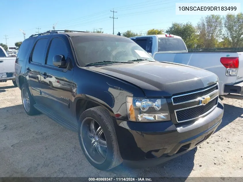 2013 Chevrolet Tahoe Ls VIN: 1GNSCAE09DR183499 Lot: 40869347