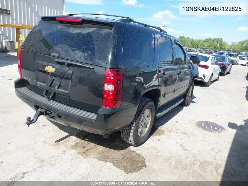 2014 Chevrolet Tahoe Ls VIN: 1GNSKAE04ER122825 Lot: 39796998