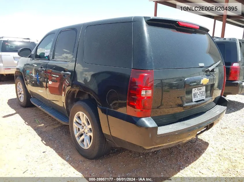 1GNLC2E00ER204395 2014 Chevrolet Tahoe Commercial Fleet