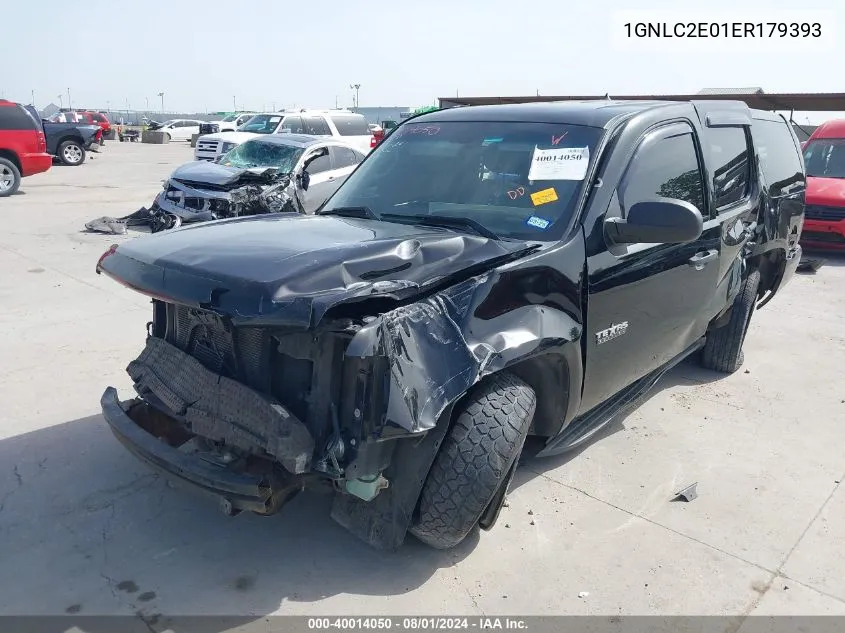 2014 Chevrolet Tahoe Commercial Fleet VIN: 1GNLC2E01ER179393 Lot: 40014050