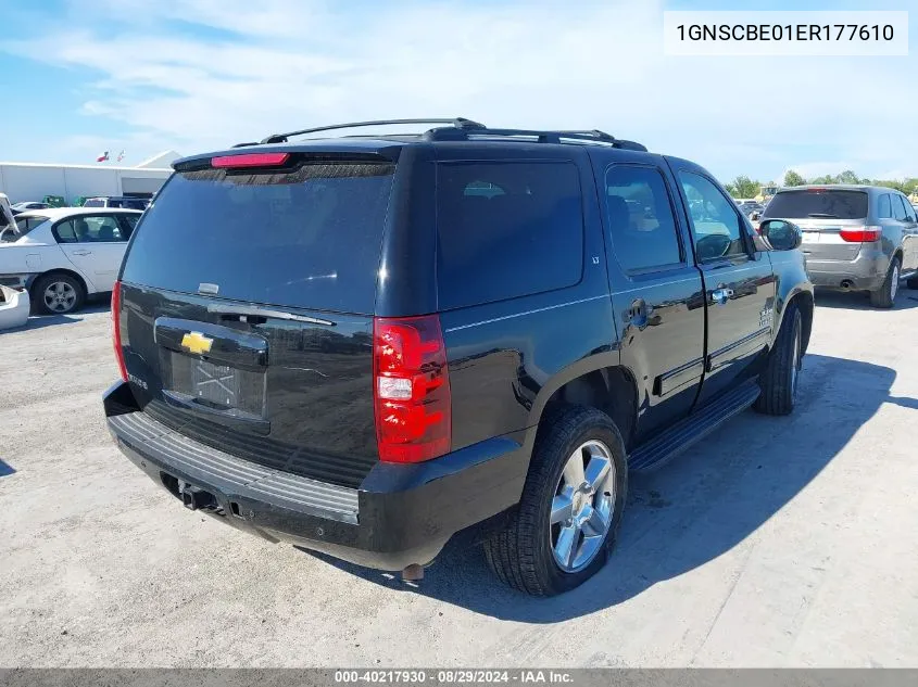 2014 Chevrolet Tahoe Lt VIN: 1GNSCBE01ER177610 Lot: 40217930