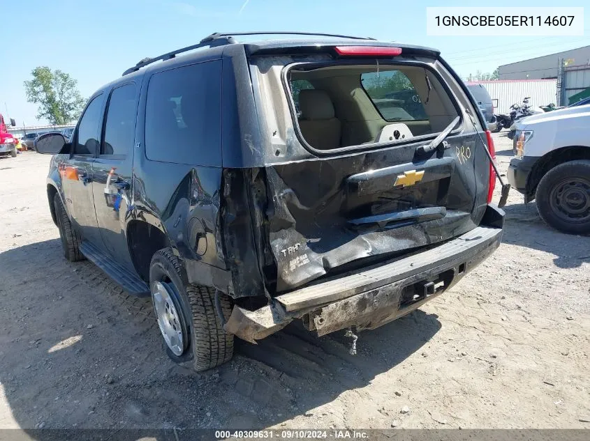 2014 Chevrolet Tahoe Lt VIN: 1GNSCBE05ER114607 Lot: 40309631