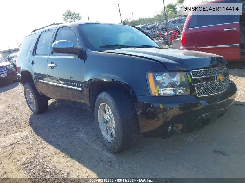 2014 Chevrolet Tahoe K1500 Ltz VIN: 1GNSKCE04ER114414 Lot: 40318293