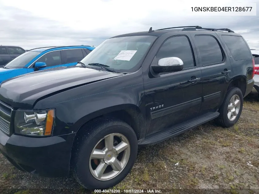 2014 Chevrolet Tahoe K1500 Lt VIN: 1GNSKBE04ER128677 Lot: 40475200