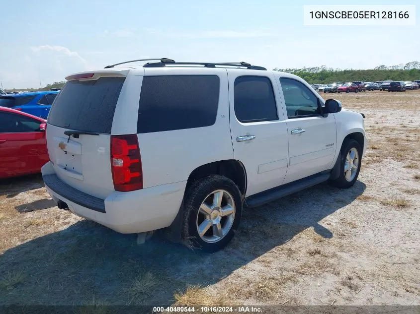 2014 Chevrolet Tahoe Lt VIN: 1GNSCBE05ER128166 Lot: 40480544