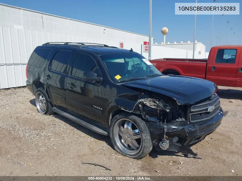 2014 Chevrolet Tahoe Lt VIN: 1GNSCBE00ER135283 Lot: 40504232