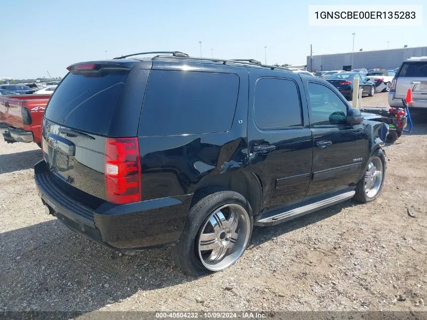 2014 Chevrolet Tahoe Lt VIN: 1GNSCBE00ER135283 Lot: 40504232