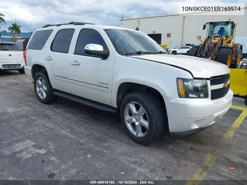 2014 Chevrolet Tahoe Ltz VIN: 1GNSKCE01ER163974 Lot: 40615192