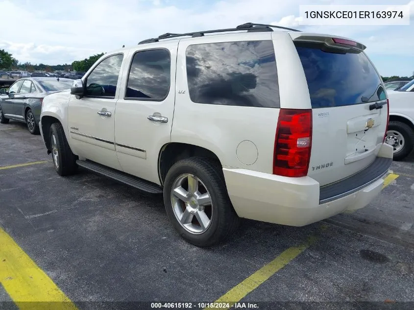 2014 Chevrolet Tahoe Ltz VIN: 1GNSKCE01ER163974 Lot: 40615192