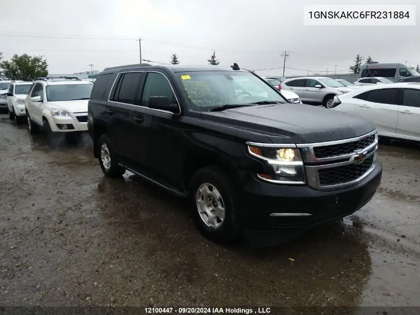 1GNSKAKC6FR231884 2015 Chevrolet Tahoe