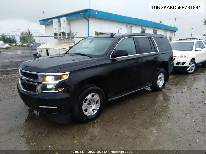 1GNSKAKC6FR231884 2015 Chevrolet Tahoe