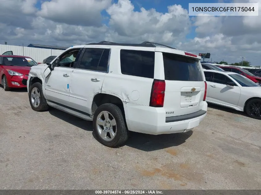 2015 Chevrolet Tahoe Lt VIN: 1GNSCBKC6FR175044 Lot: 39704574