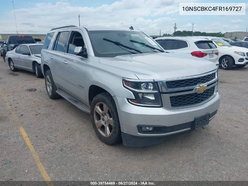 1GNSCBKC4FR169727 2015 Chevrolet Tahoe C1500 Lt