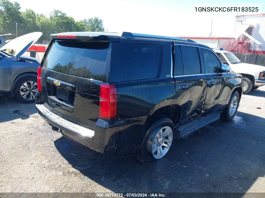 2015 Chevrolet Tahoe Ltz VIN: 1GNSKCKC6FR183525 Lot: 39774772