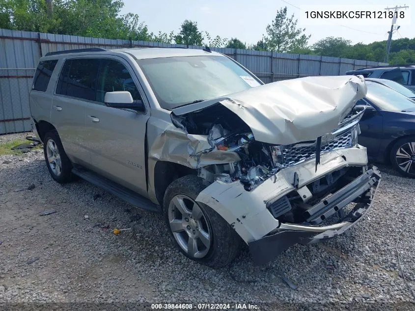 1GNSKBKC5FR121818 2015 Chevrolet Tahoe Lt