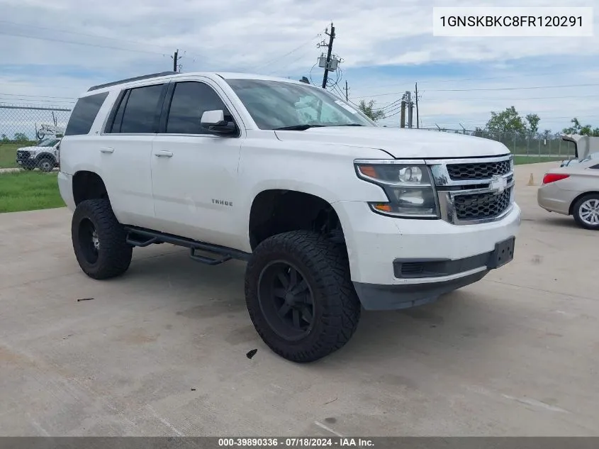 1GNSKBKC8FR120291 2015 Chevrolet Tahoe Lt