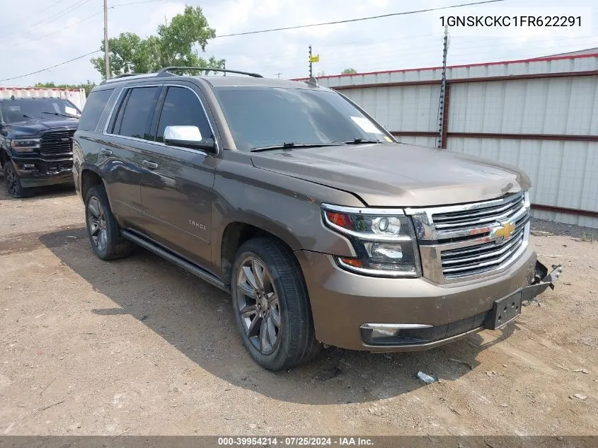 1GNSKCKC1FR622291 2015 Chevrolet Tahoe Ltz