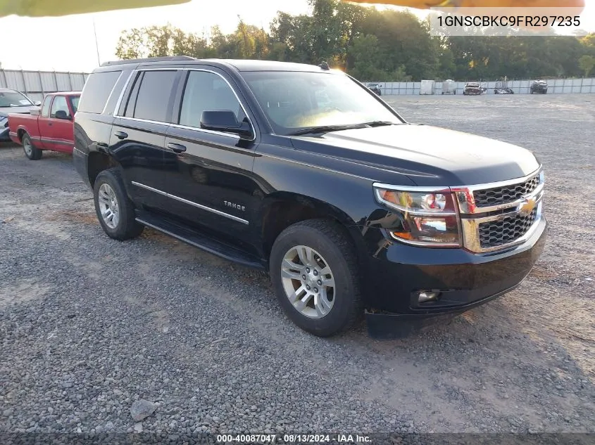 2015 Chevrolet Tahoe Lt VIN: 1GNSCBKC9FR297235 Lot: 40087047