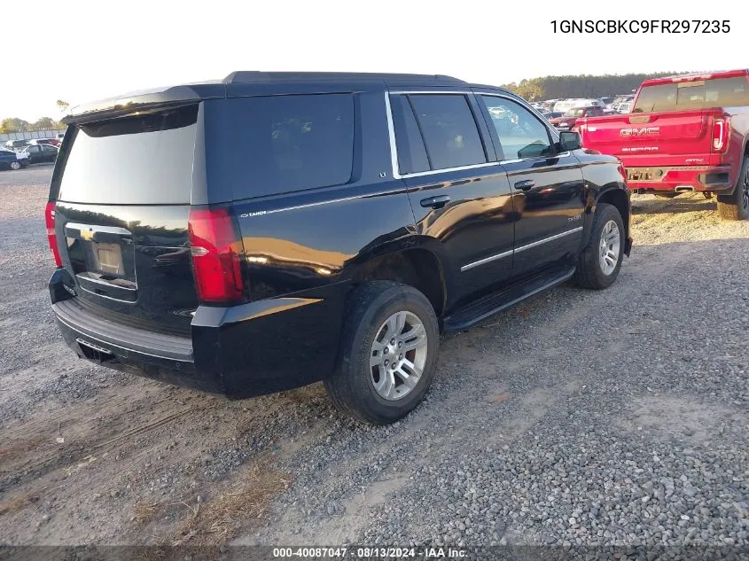 2015 Chevrolet Tahoe Lt VIN: 1GNSCBKC9FR297235 Lot: 40087047