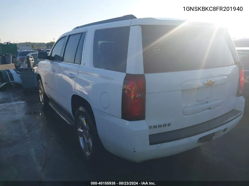 1GNSKBKC8FR201940 2015 Chevrolet Tahoe Lt