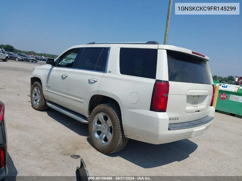 2015 Chevrolet Tahoe Ltz VIN: 1GNSKCKC9FR145299 Lot: 40156486