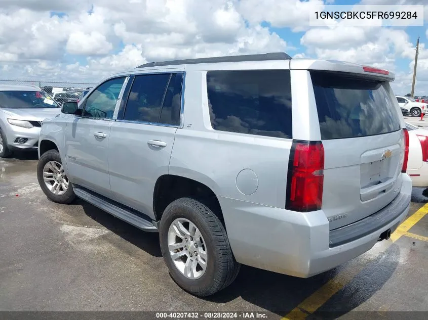 2015 Chevrolet Tahoe Lt VIN: 1GNSCBKC5FR699284 Lot: 40207432