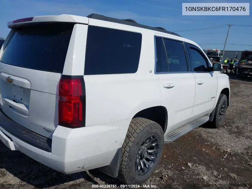 1GNSKBKC6FR170476 2015 Chevrolet Tahoe Lt