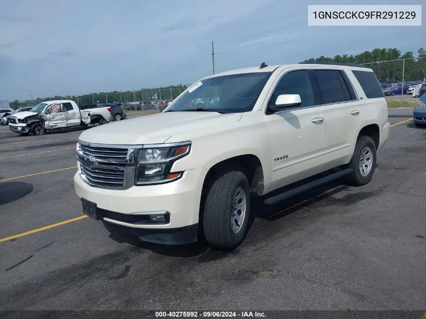 1GNSCCKC9FR291229 2015 Chevrolet Tahoe Ltz