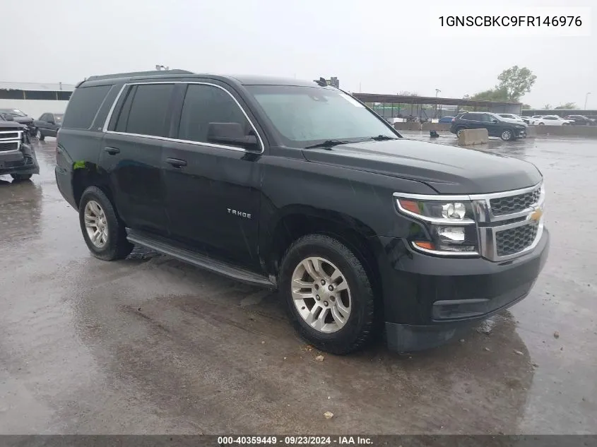 2015 Chevrolet Tahoe Lt VIN: 1GNSCBKC9FR146976 Lot: 40359449