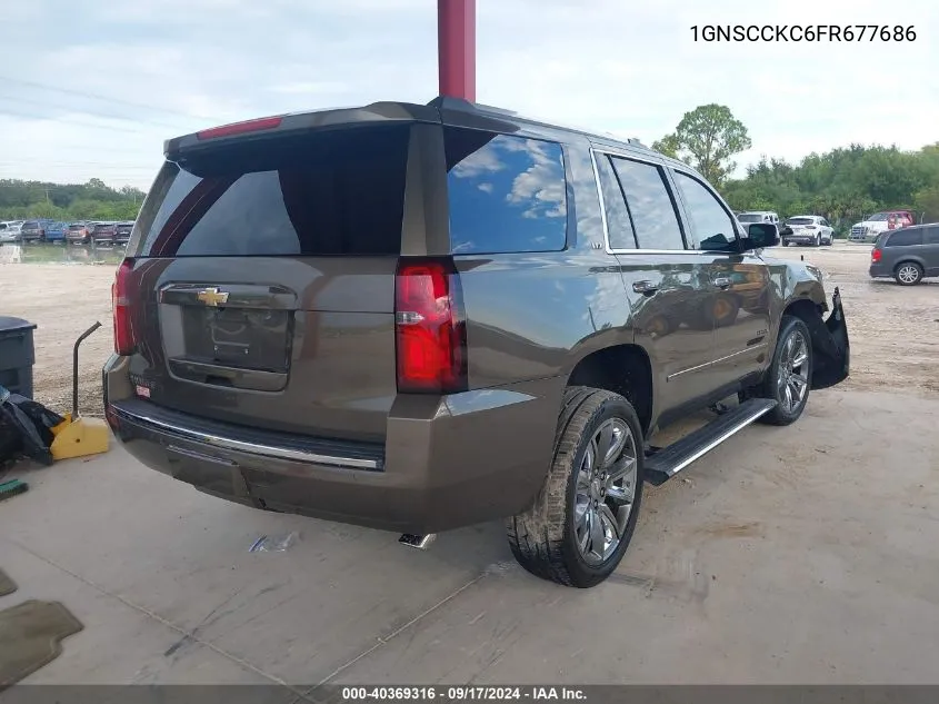 1GNSCCKC6FR677686 2015 Chevrolet Tahoe C1500 Ltz