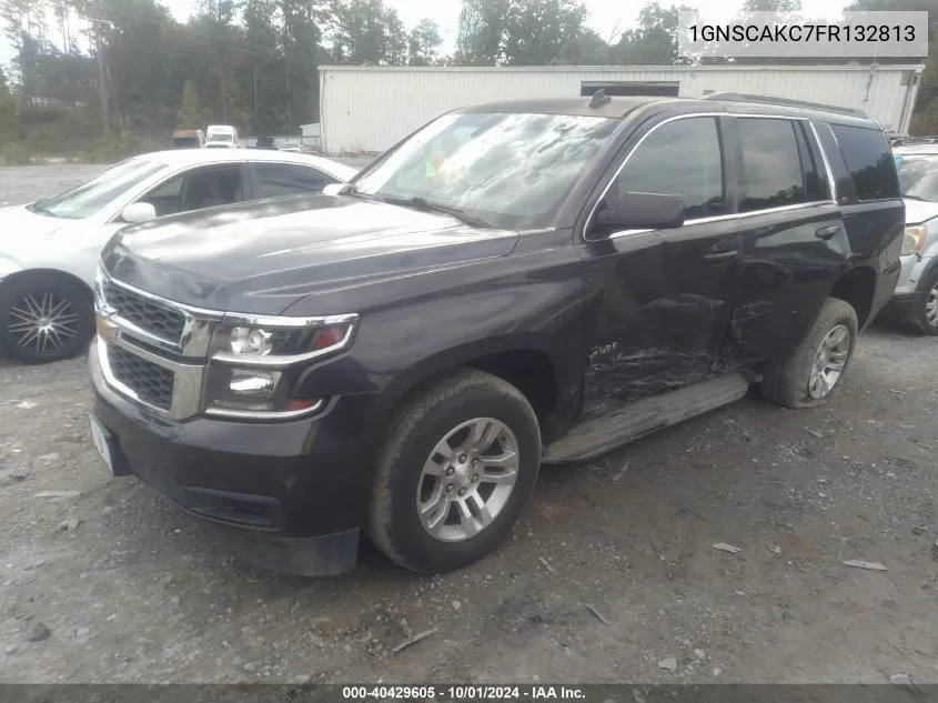 2015 Chevrolet Tahoe Ls VIN: 1GNSCAKC7FR132813 Lot: 40429605