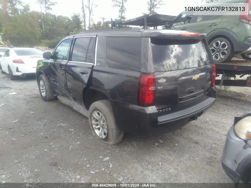 2015 Chevrolet Tahoe Ls VIN: 1GNSCAKC7FR132813 Lot: 40429605