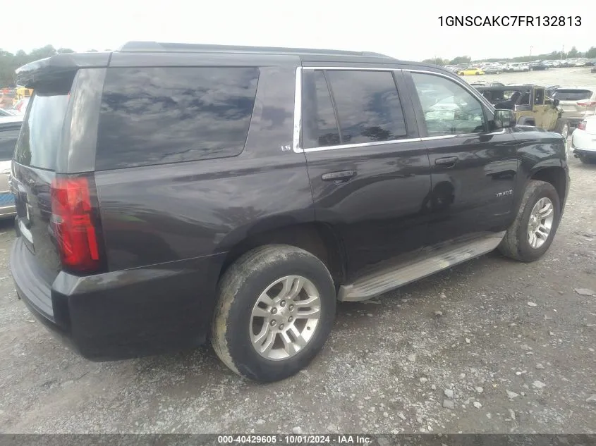 2015 Chevrolet Tahoe Ls VIN: 1GNSCAKC7FR132813 Lot: 40429605