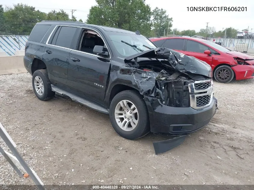 1GNSKBKC1FR606201 2015 Chevrolet Tahoe Lt