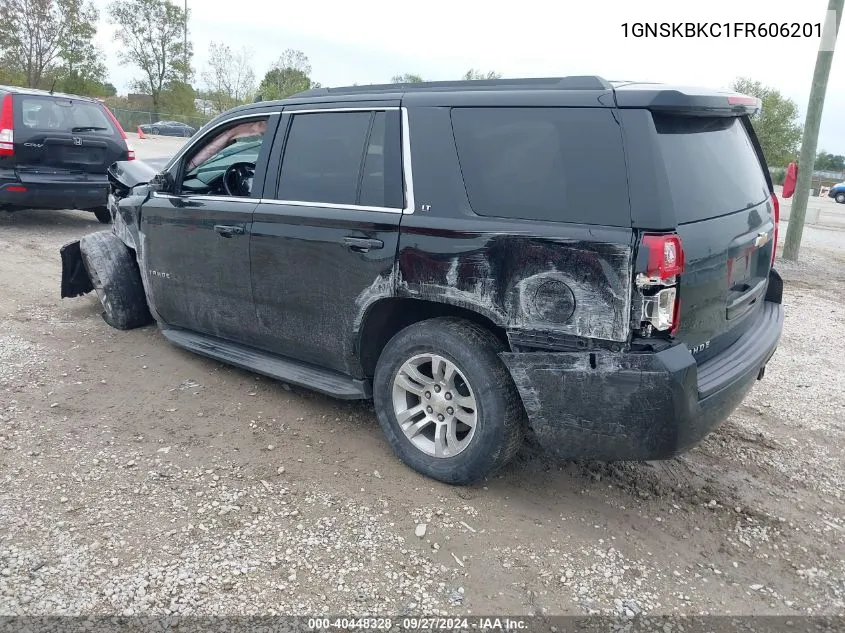 1GNSKBKC1FR606201 2015 Chevrolet Tahoe Lt