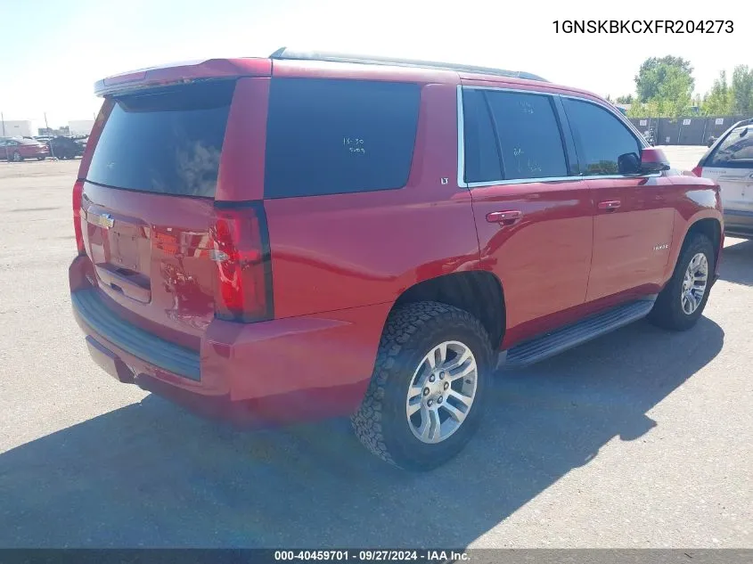 1GNSKBKCXFR204273 2015 Chevrolet Tahoe Lt