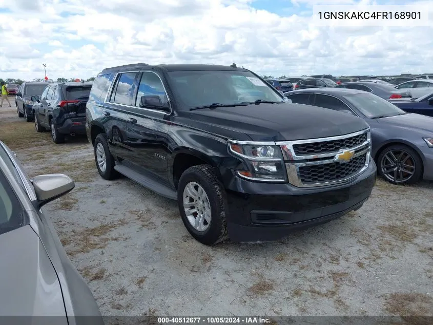 2015 Chevrolet Tahoe K1500 Ls VIN: 1GNSKAKC4FR168901 Lot: 40512677