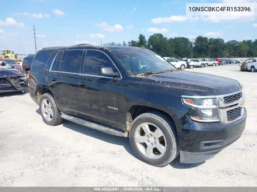 2015 Chevrolet Tahoe Lt VIN: 1GNSCBKC4FR153396 Lot: 40540861