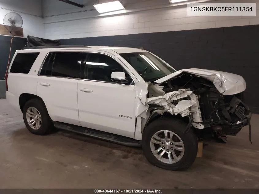 1GNSKBKC5FR111354 2015 Chevrolet Tahoe Lt