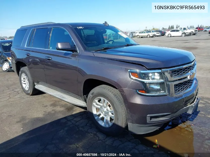 1GNSKBKC9FR565493 2015 Chevrolet Tahoe Lt