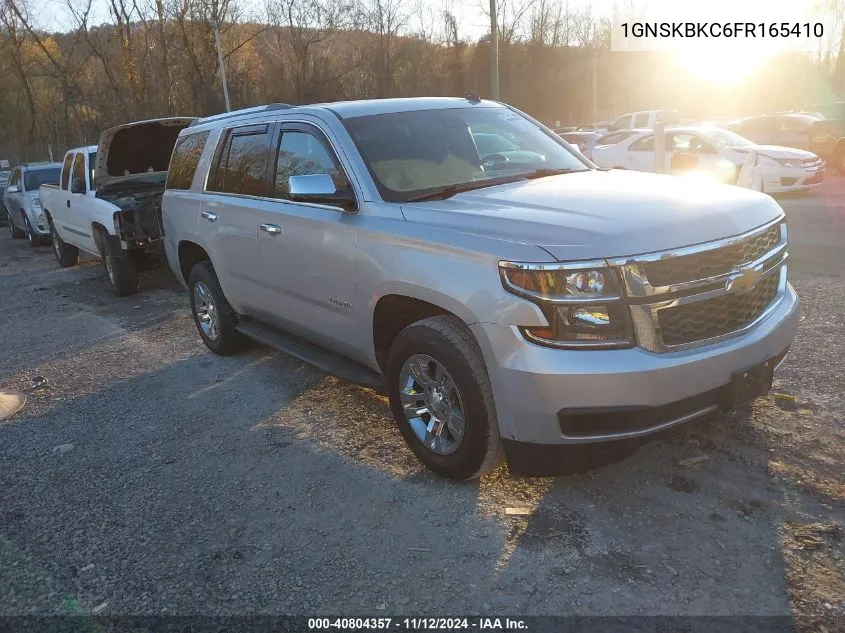 2015 Chevrolet Tahoe Lt VIN: 1GNSKBKC6FR165410 Lot: 40804357