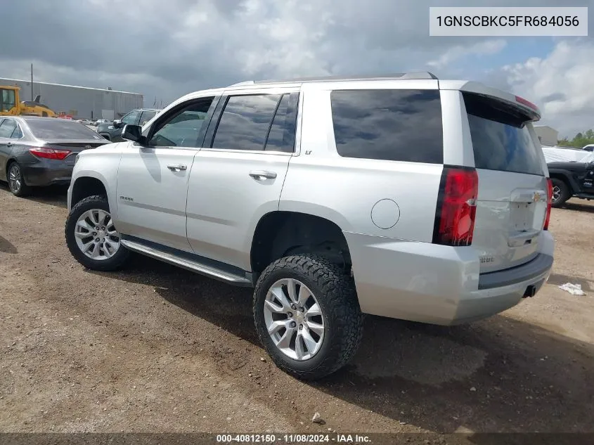 2015 Chevrolet Tahoe Lt VIN: 1GNSCBKC5FR684056 Lot: 40812150